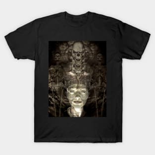 Nefertiti meets Giger T-Shirt